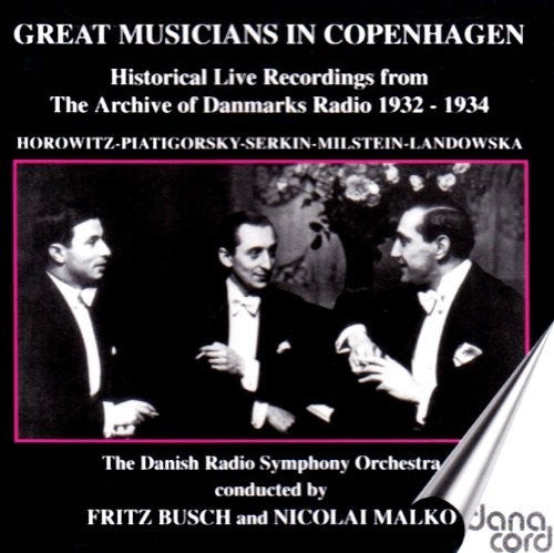 Great Musicians in Copenhagen: Historical Live Recordings fr