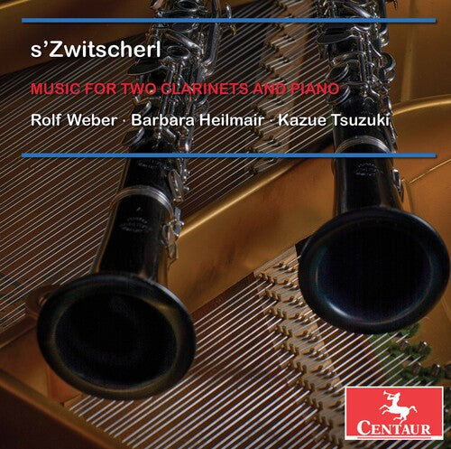 s'Zwitscherl - Music For Two Clarinets & Piano / Weber, Heilmair, Tsuzuki