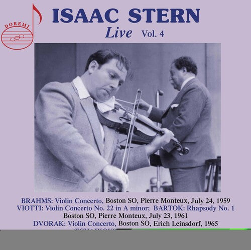 Isaac Stern Live, Vol. 4 / Isaac Stern, Boston Symphony