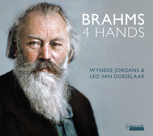 Brahms: 4 Hands / Wyneke Jordans, Leo Van Doeselaar