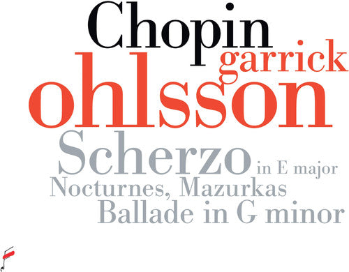 Chopin: Scherzo & Other Piano Works / Ohlsson