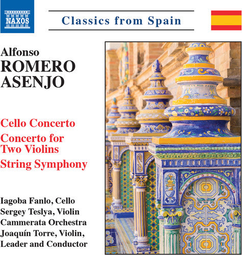 Romero Asenjo: Cello Concerto - Concerto for 2 Violins - Str