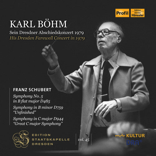 Karl Bohm: Dresden Farewell Concert in 1979 / Staatskapelle Dresden