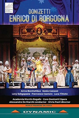 Donizetti: Enrico di Borgogna / Marchi, Academia Montis Regalis [Blu-ray]