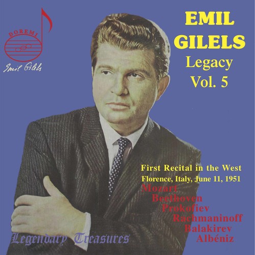 Emil Gilels Legacy, Vol. 3: 1975 Helsinki Recital (Live)