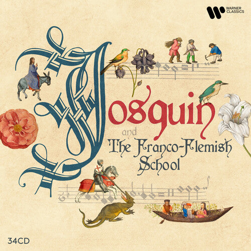 JOSQUIN & THE FRANCO-FLEMISH SCHOOL (34 CD) (BOX)