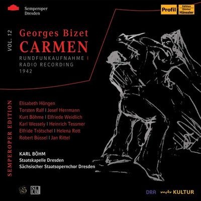 Bizet: Carmen (Semperoper Edition, Vol. 12) (1942) / Böhm, Dresden State Opera
