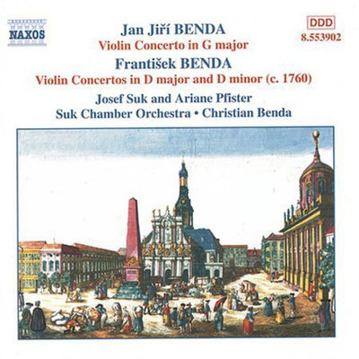 Jan Jiri And Frantisek Benda: Violin Concertos Vol 1