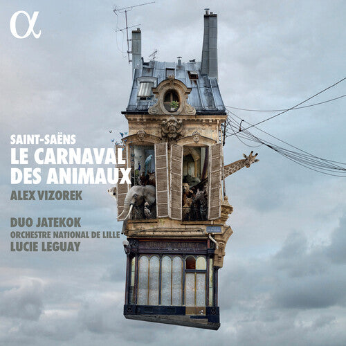 Saint-Saëns: Le carnaval des animaux - Poulenc: Double Concerto / Vizorek, Leguay, Duo Jatekok, Orchestre National de Lille [Vinyl]