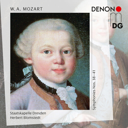 Mozart: Symphonies 38-41 / Blomstedt, Staatskapelle Dresden
