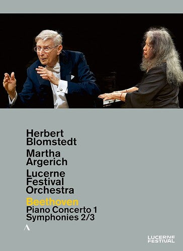 Beethoven: Piano Concerto No. 1 - Symphonies Nos. 2 and 3 / Blomstedt, Argerich, Lucerne Festival Orchestra [DVD]