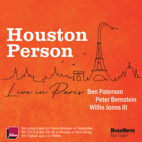 HOUSTON PERSON LIVE IN PARIS