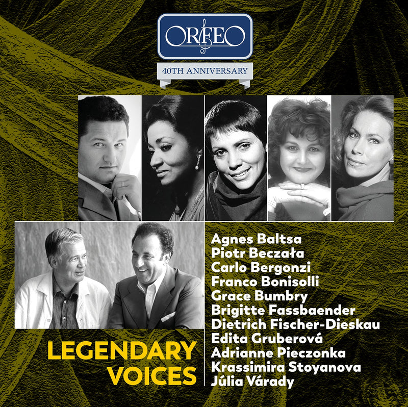 Orfeo 40th Anniversary: Legendary Voices / Beczała, Bumbry, Fischer-Dieskau et al.