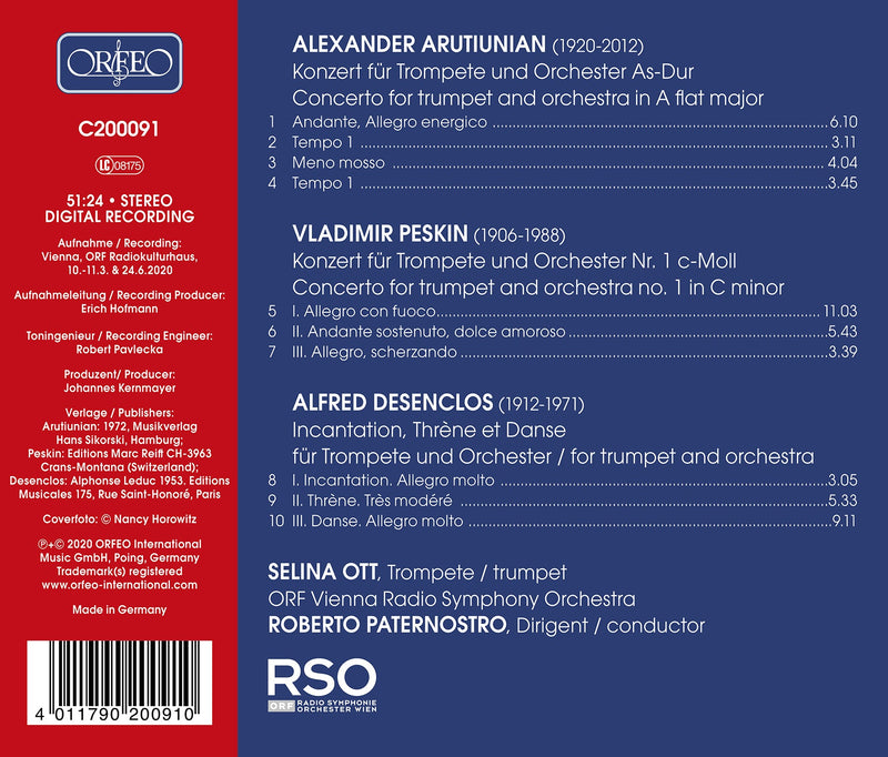 Trumpet Concertos / Selina Ott