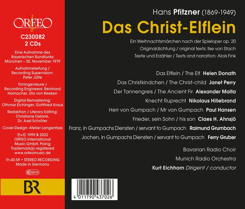 Pfitzner: The Christmas Elf / Eichhorn, Munich Radio Orchestra