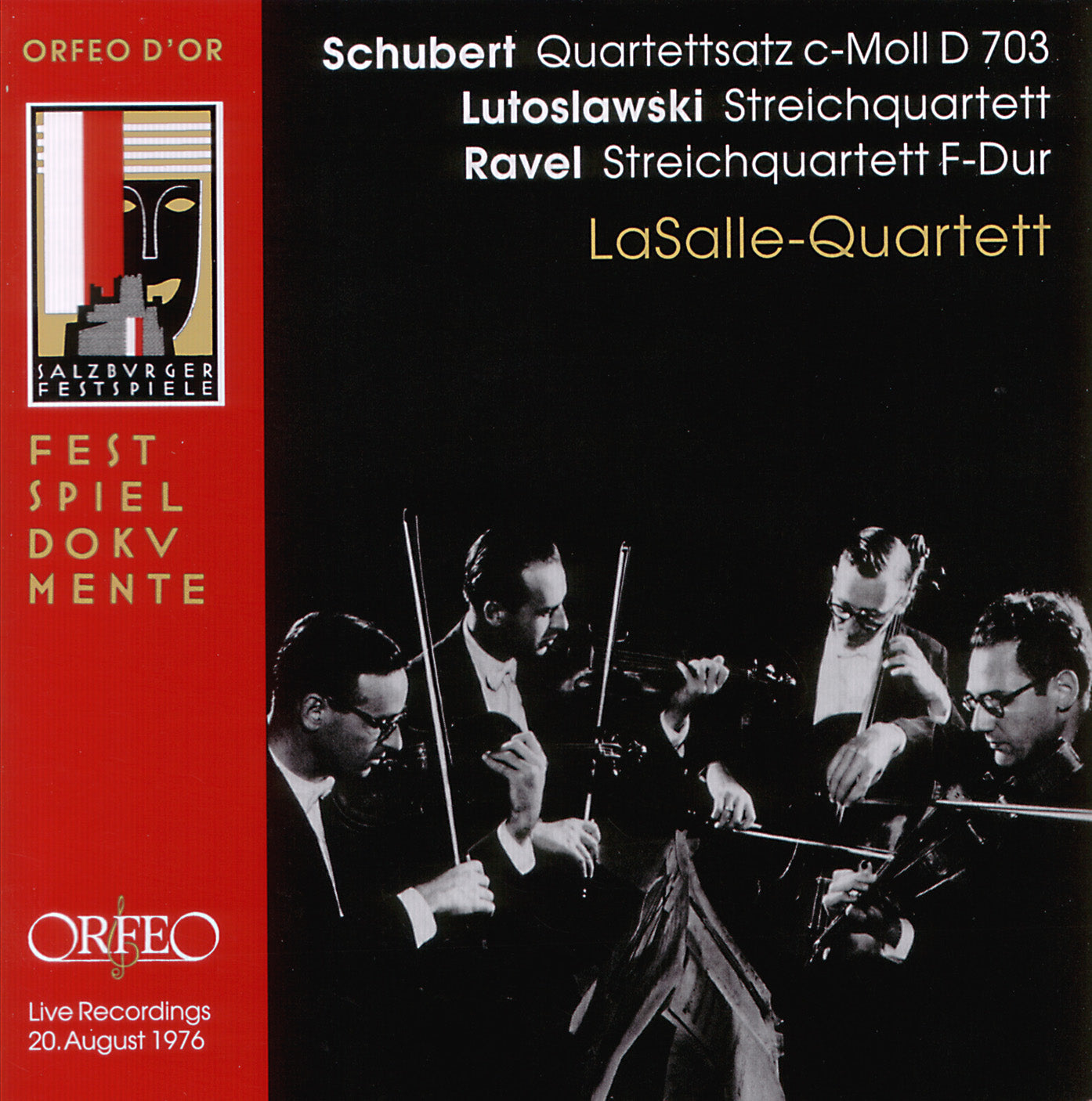 Beethoven, Schubert, Lutoslawski, Ravel / Lasalle Quartet