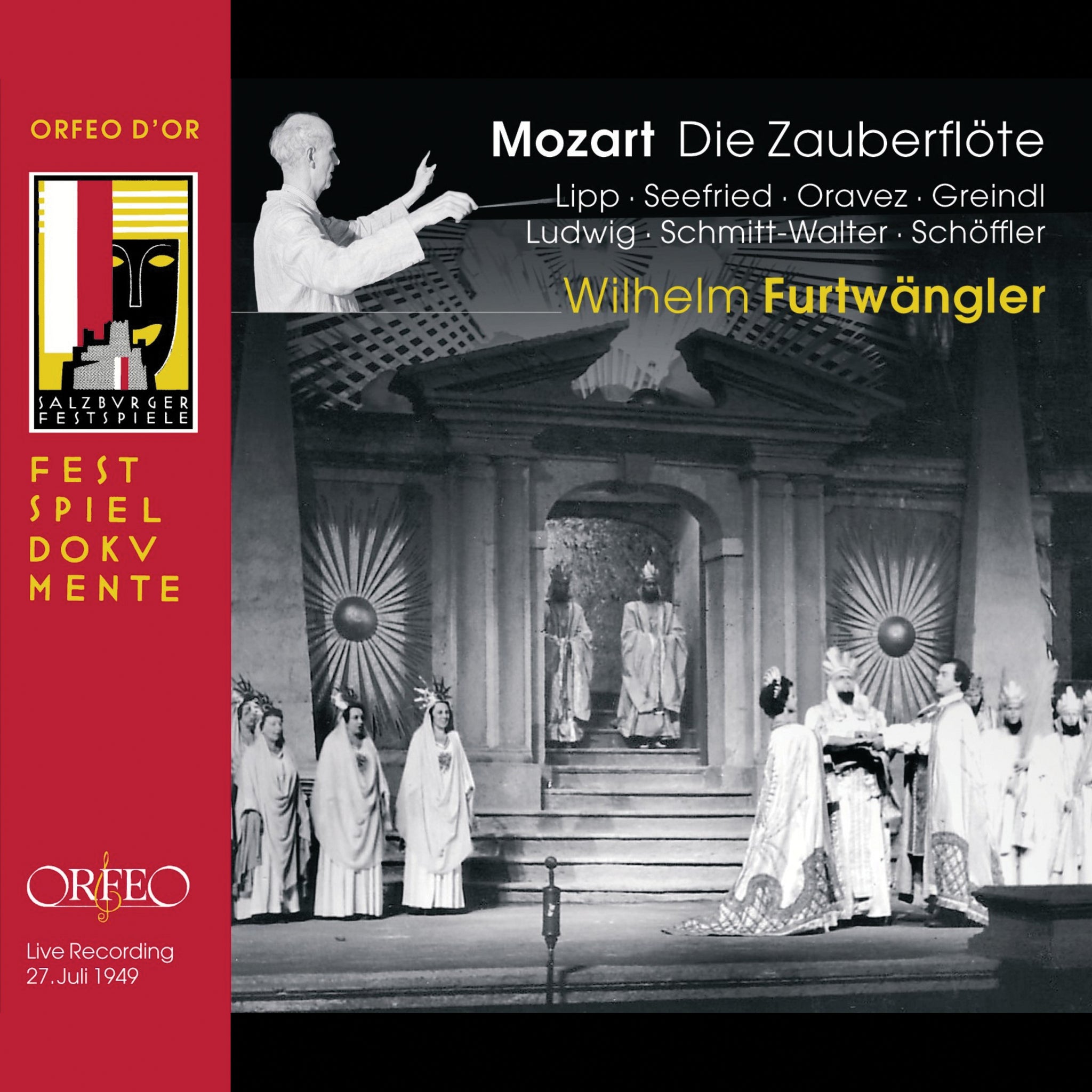 Mozart: Die Zauberflöte / Furtwängler, Greindl, Lipp, Seefried, Et Al