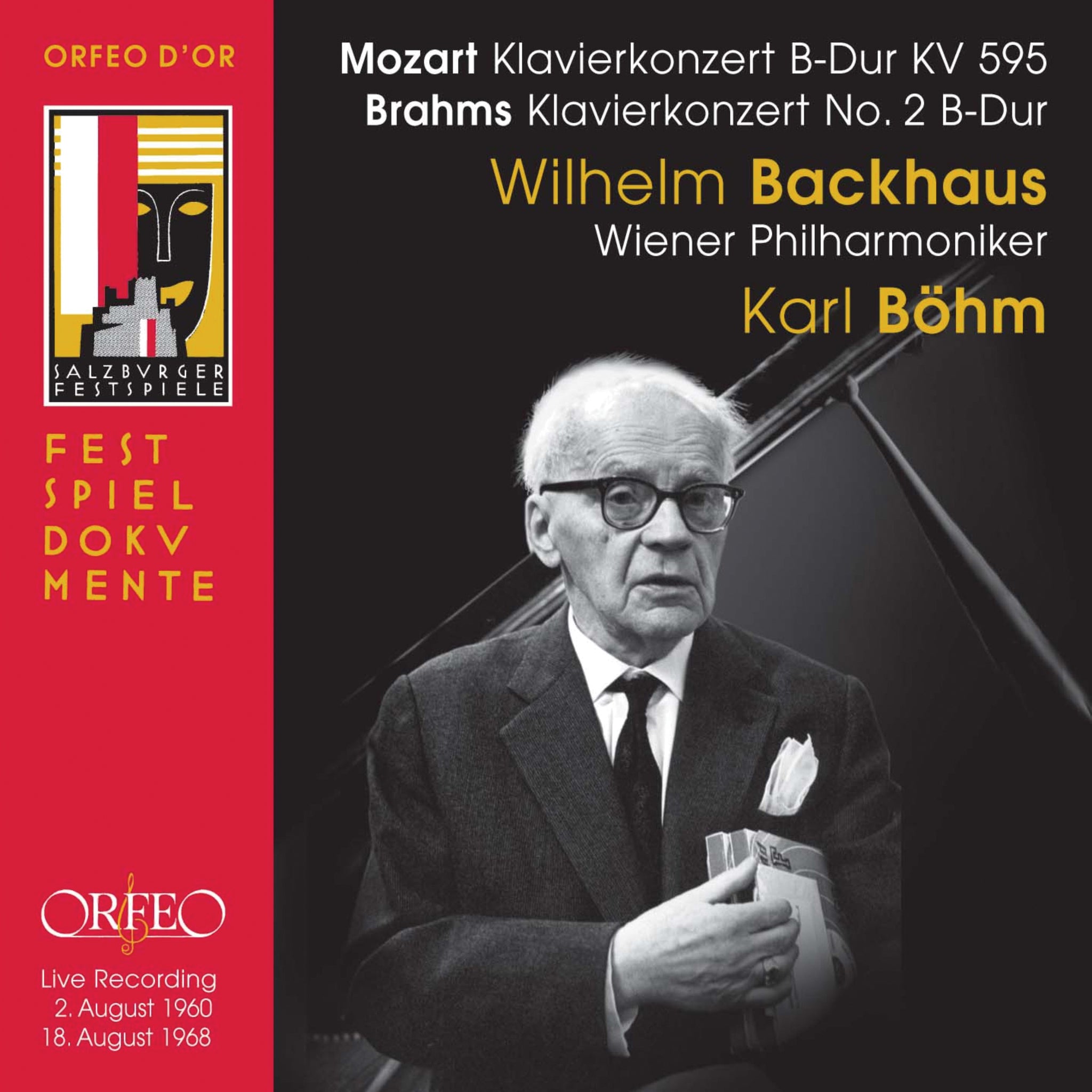 Brahms, Mozart: Piano Concertos / Backhaus, Bohm