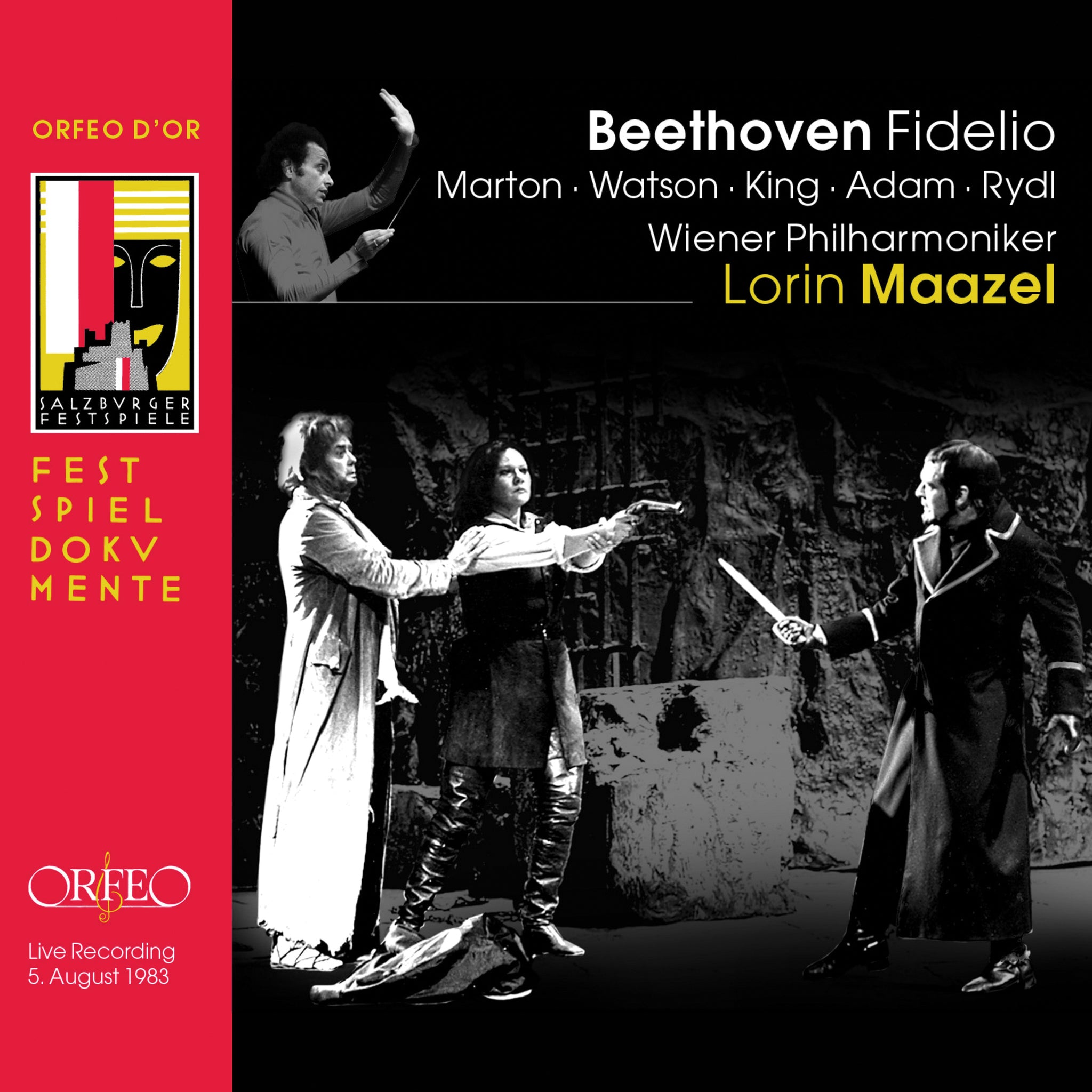 Beethoven: Fidelio / Maazel, Marton, Watson, King, Adam, Salzburg 1983