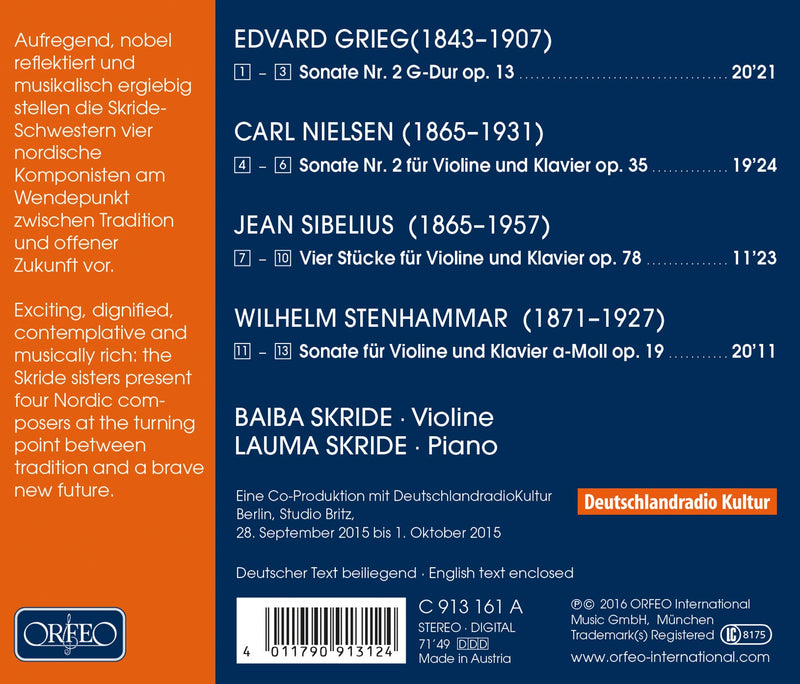 Violin Sonatas & Pieces / Lauma & Baiba Skride