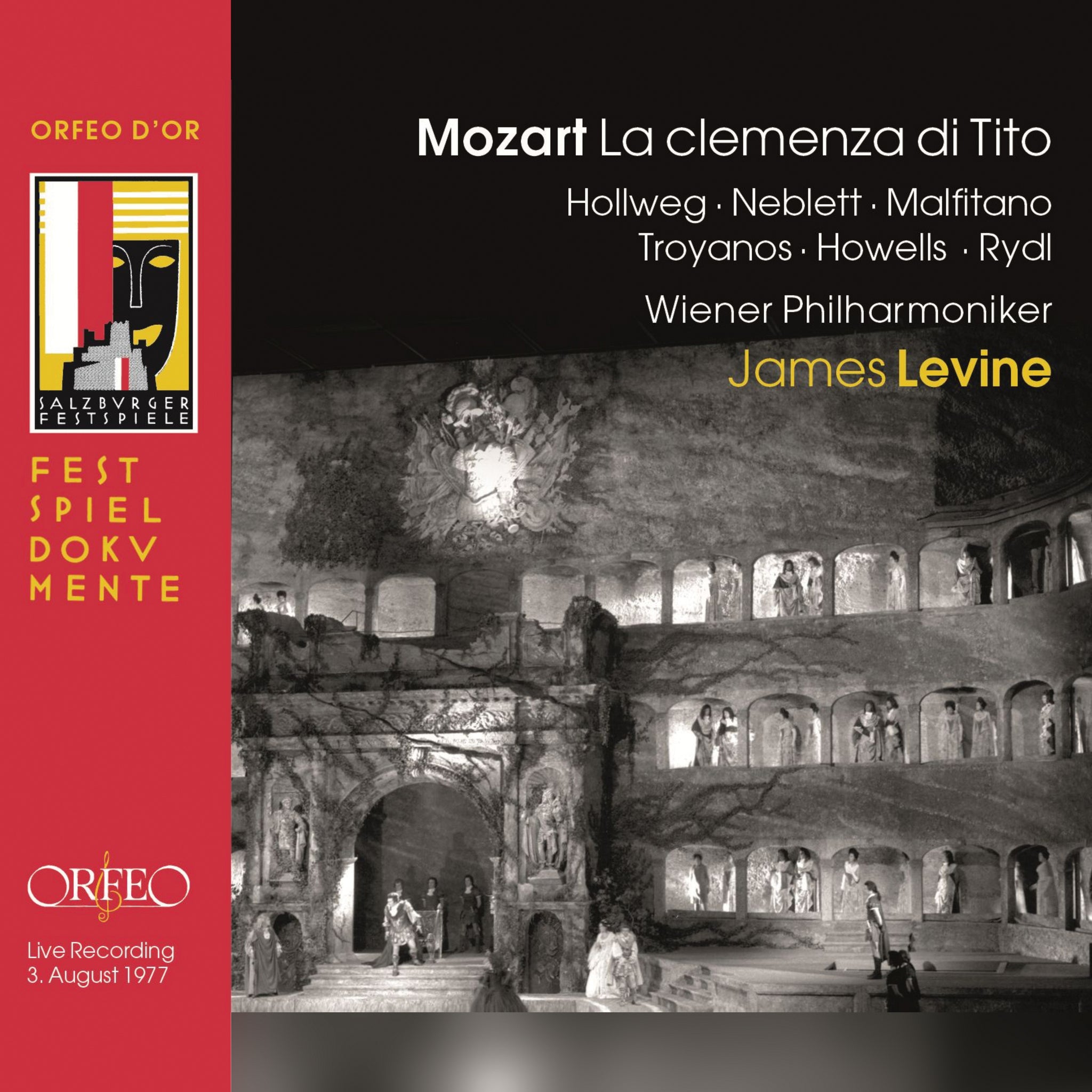 Mozart: La clemenza di Tito / Levine, Wiener Philharmoniker