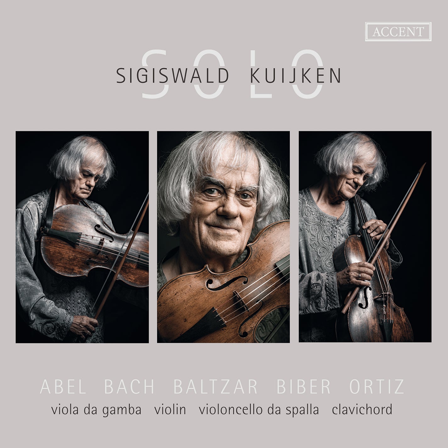 Solo - Works for Violin, Cello da Spalla & Viola da Gamba / Sigiswald Kuijken