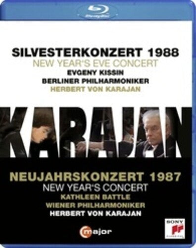 Karajan: The New Year's Concerts, 1987-1988 / Battle, Vienna Philharmonic [Blu-ray]