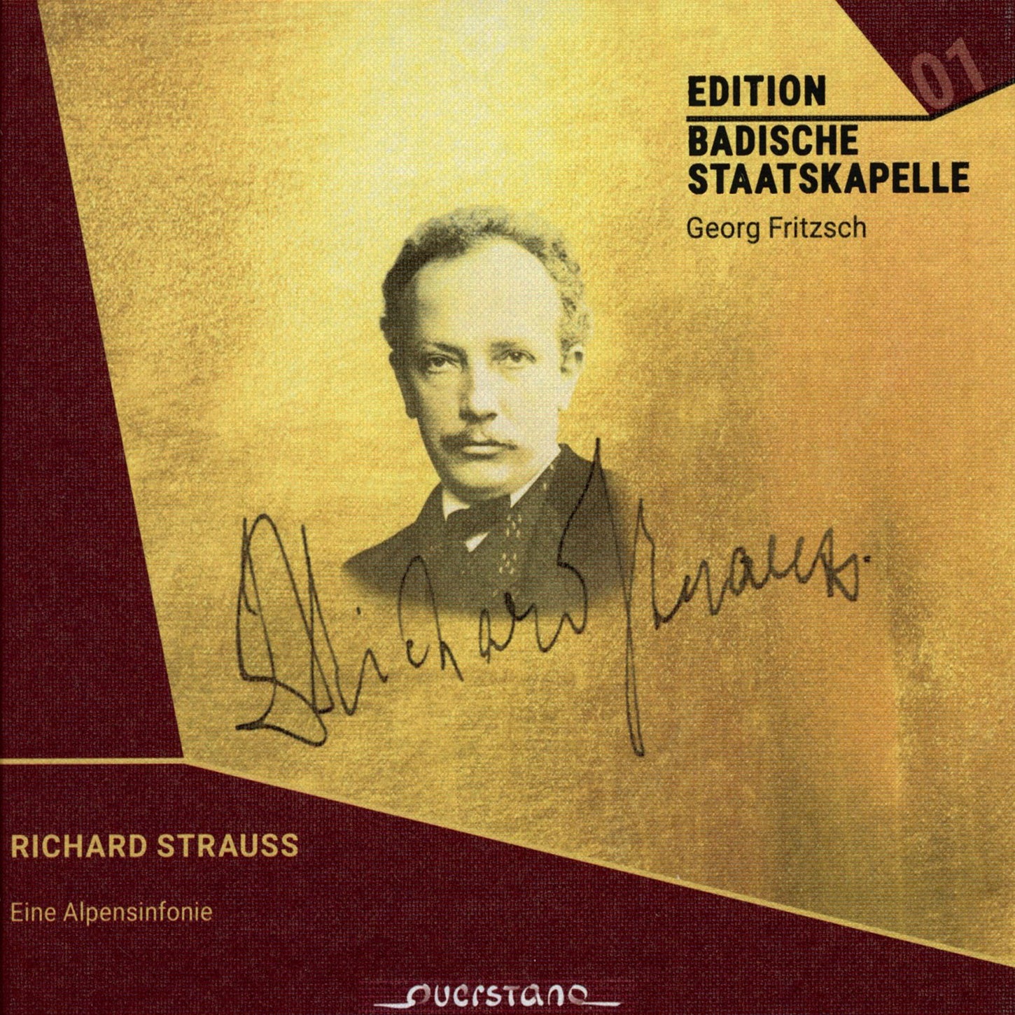 Strauss: Eine Alpensinfonie / Fritzsch, Baden State Orchestra