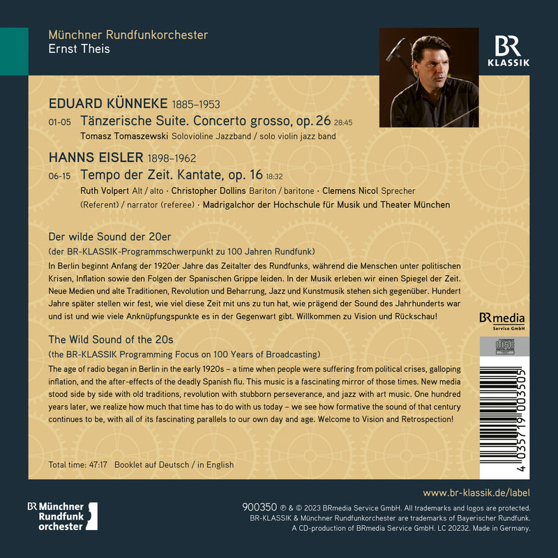 1929 - Tempo, Tanz und Technik / Theis, Munich Radio Orchestra
