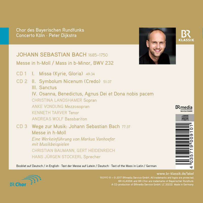 Bach: Mass in B Minor / Landshamer, Dijkstra, Concerto Köln