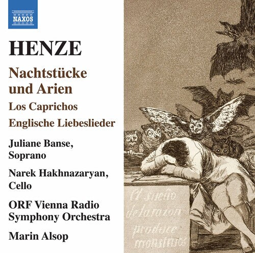 Henze: Nachtstucke und Arien / Alsop, VRSO