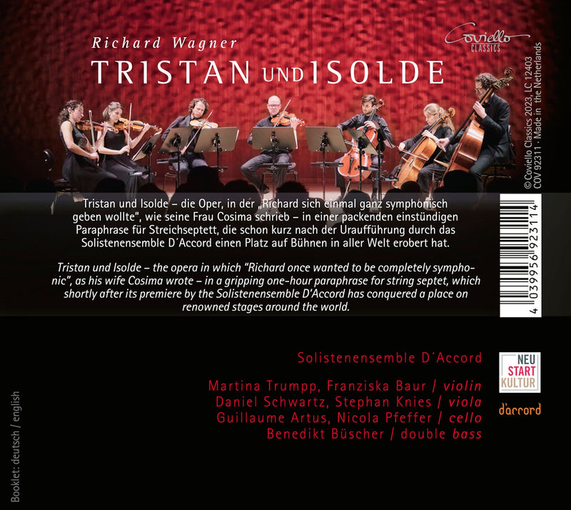 Wagner: Tristan und Isolde - Paraphrase for String Septet