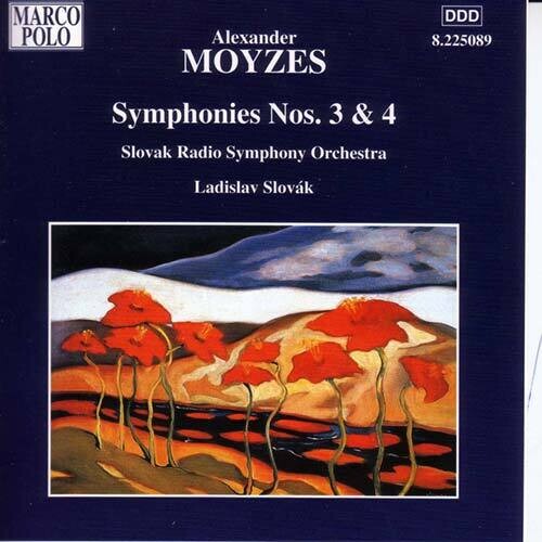 Moyzes: Symphonies No 3 & 4 / Slovak, Slovak Radio So