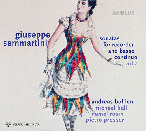 Sammartini: Sonatas for recorder & continuo Vol.2 / Böhlen, Hell, Rosin, Prosser