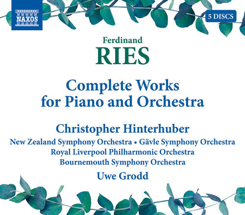 Ries: Complete Works for Piano & Orchestra / Grodd