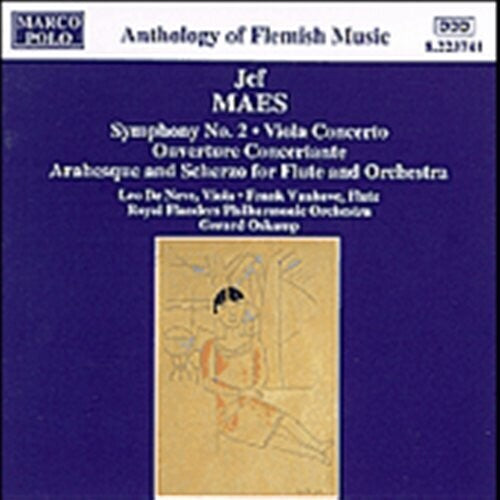 Maes: Symphony no 2, Viola Concerto / Oskamp, Flanders PO