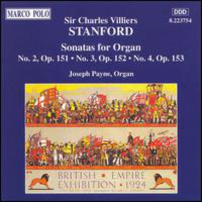 Stanford: Organ Sonatas Opp 151-153 / Joseph Payne