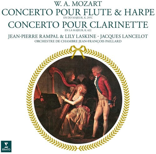 MOZART: CONCERTO FOR FLUTE & HARP CLARINET