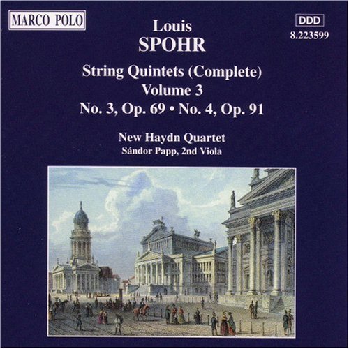 Spohr: String Quintets Vol 3 / New Haydn Quartet, Papp