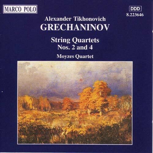 Grechaninov: String Quartets No 2 & 4 / Moyzes Quartet