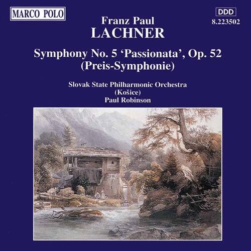 Lachner: Symphony No 5 / Robinson, Slovak State So