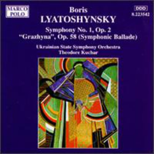Lyatoshinsky: Symphony No 1, Etc / Kuchar, Ukranian State So