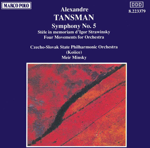 Tansman: Symphony No 5 / Meir Minsky