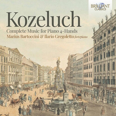 Kozeluch: Sonatas for Fortepiano 4-Hands / Gregoletto, Bartoccini