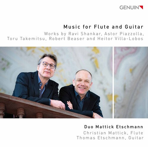 Shankar, Takemitsu, Piazzolla: Music for Flute and Guitar / Mattick, Etschmann