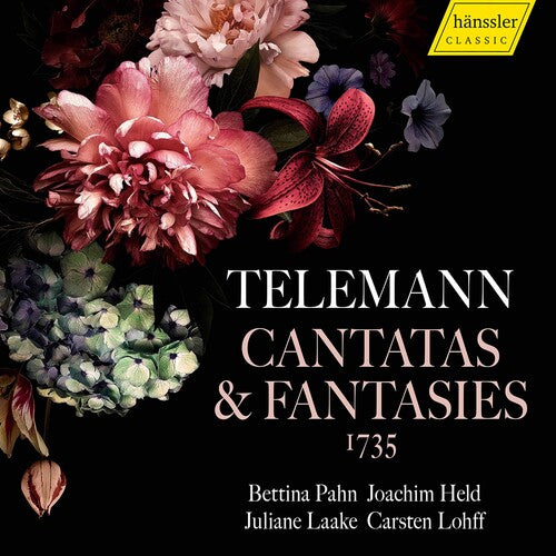 Telemann: Cantatas and Fantasias / Pahn, Laake, Held, Lohff