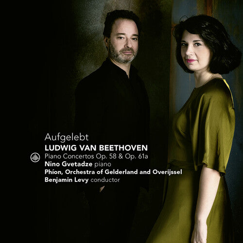 Beethoven: Aufgelebt - Piano Concertos Opp. 58 & 61 / Gvetadze, Levy, Phíon Orchestra of and Overijssel