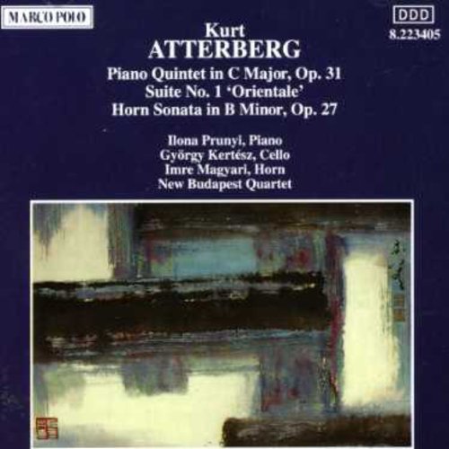 Atterberg: Piano Quintet In C, Suite No 1 / Prunyi, Magyari
