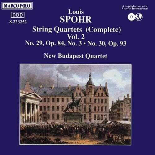 Spohr: String Quartets Vol 2 / New Budapest Quartet