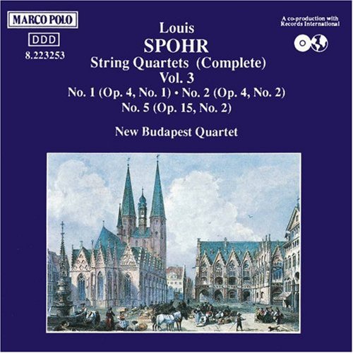 Spohr: String Quartets Vol 3 / New Budapest Quartet